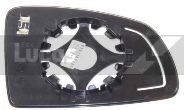 LUCAS ELECTRICAL LR-0354 Mirror Glass, glass unit